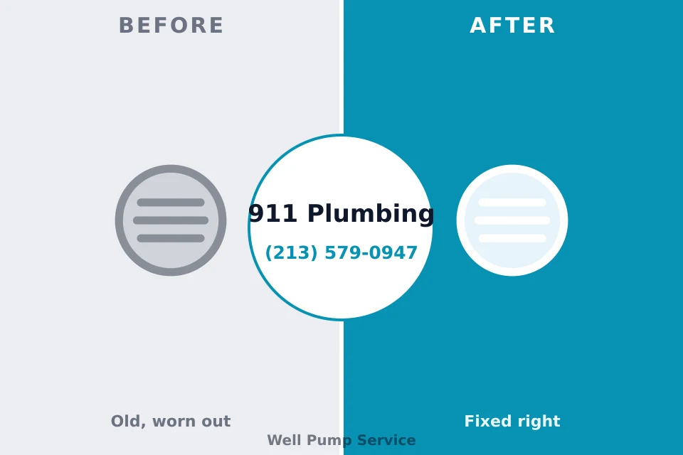 Before and after: plumbing repair Keno, OR